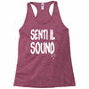 senti il sound marco mengoni Racerback Tank