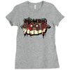 zombie doom logo Ladies Fitted T-Shirt