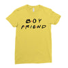 boyfriend friends tv show parody Ladies Fitted T-Shirt