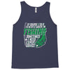 talk to myself fishing Tank Top