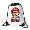 plata o plumber Drawstring Bags