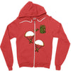 go go go go Zipper Hoodie
