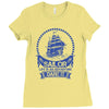 Sailor Life Is Adventure Dare It Ladies Fitted T-Shirt