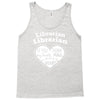 librarian if you my hands are full you should see my heart Tank Top