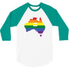 Lgbt Equality Australia 3/4 Sleeve Shirt
