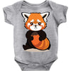 red fox 3 Baby Bodysuit