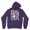 real men love cats Unisex Hoodie