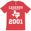 legends are born in 2001 hoodie 9 T-Shirt