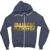 jake paulers gold Zipper Hoodie