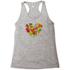 color flower Racerback Tank
