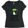 My Neighbor Totoro Women's Triblend Scoop T-shirt