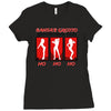 santa's grotto gentlemens club Ladies Fitted T-Shirt