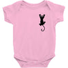 Cat Pocket Baby Bodysuit