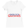 Sherlock Gnomes Ladies Fitted T-Shirt