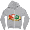 blt together forever Zipper Hoodie