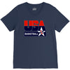usa basketball logo V-Neck Tee