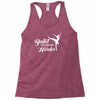 ballet like a sport only harder Racerback Tank