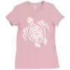 turtle art Ladies Fitted T-Shirt