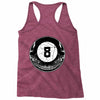 8ball skull Racerback Tank