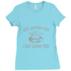 sex instructor Ladies Fitted T-Shirt