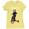 saw trike play a game horror bike Ladies Fitted T-Shirt