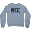 powered by adhd Crewneck Sweatshirt