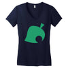 animal crossing tribute ladies Women's V-Neck T-Shirt