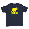 beer t shirt bear plus deer funny tee drinking college humor party shi Youth Tee