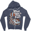 what color is this cat Zipper Hoodie