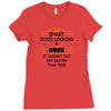smart good looking cook doesnt get better than this Ladies Fitted T-Shirt