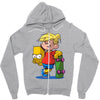bart simpson Zipper Hoodie