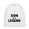 Dad The Man The Myth The Legend - Son Of A Legend Family Matching Baby Beanies