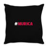 #murica Throw Pillow