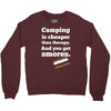 you know what i mean Crewneck Sweatshirt