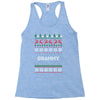 ugly christmas grammy Racerback Tank