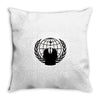 anonymous group occupy hacktivist pipa sopa acta   v for vendetta Throw Pillow