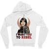 i want you to rebel Zipper Hoodie