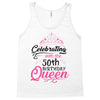 celebrating with the 70th birthday king t shirts Tank Top