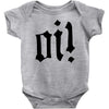 oi punk rock top long sleeve Baby Onesie
