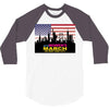 2018 Women's March On New York City 3/4 Sleeve Shirt