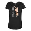 come here Maternity Scoop Neck T-shirt