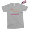 neon sign california republic flag bear Exclusive T-shirt