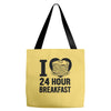 24 hour breakfast Tote Bags