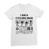 clyling man Ladies Fitted T-Shirt