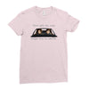 shotgun shuts his cakehole Ladies Fitted T-Shirt
