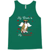 my boxer is my valentine1 Tank Top
