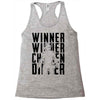 winner winner chicken dinner 3b Racerback Tank