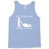 fat people are harder to kidnap funny Tank Top