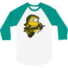 minion archman 3/4 Sleeve Shirt