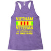 vietnam veteran Racerback Tank